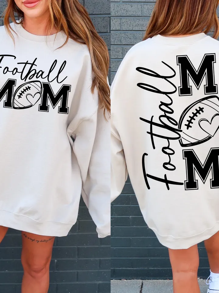 Football Mom SVG, Football Mom Png, Football Mom Shirt Svg, Football Svg, Football Mama Svg, Football Shirt Svg, Game Day Svg Sublimation