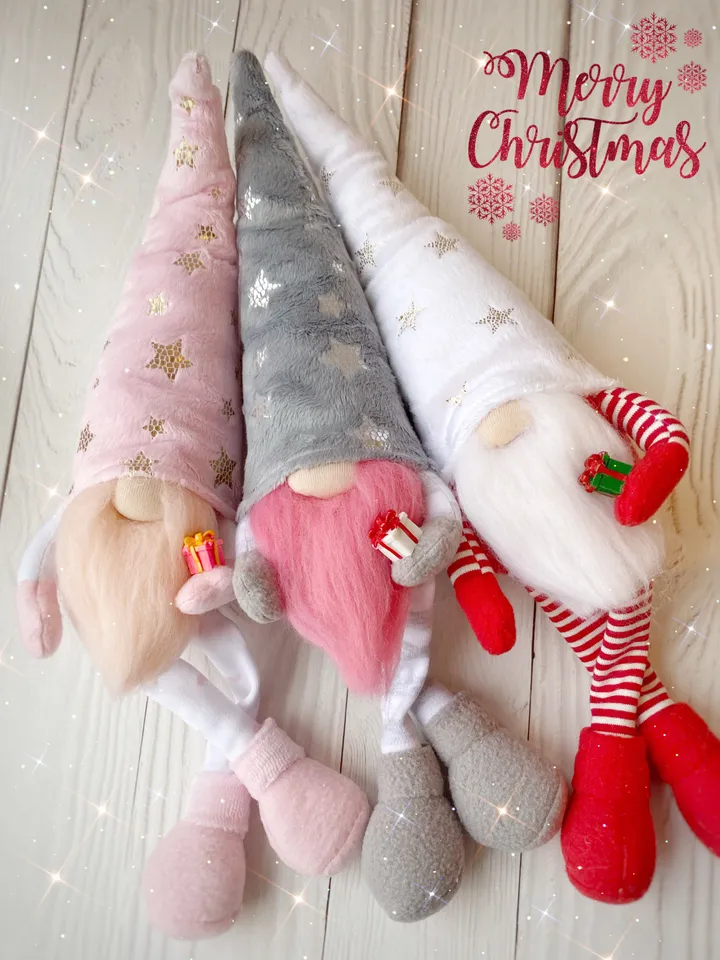 Christmas Gnome pattern. DIY gnome tutorial.