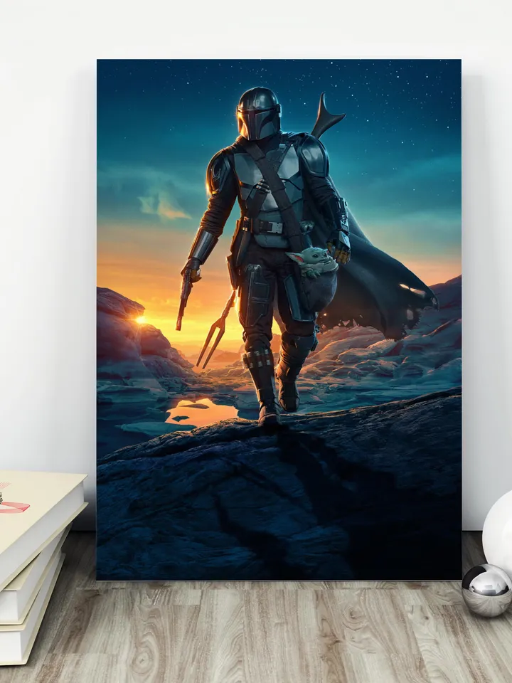Bounty Hunter Boba Fett art work. Digital download