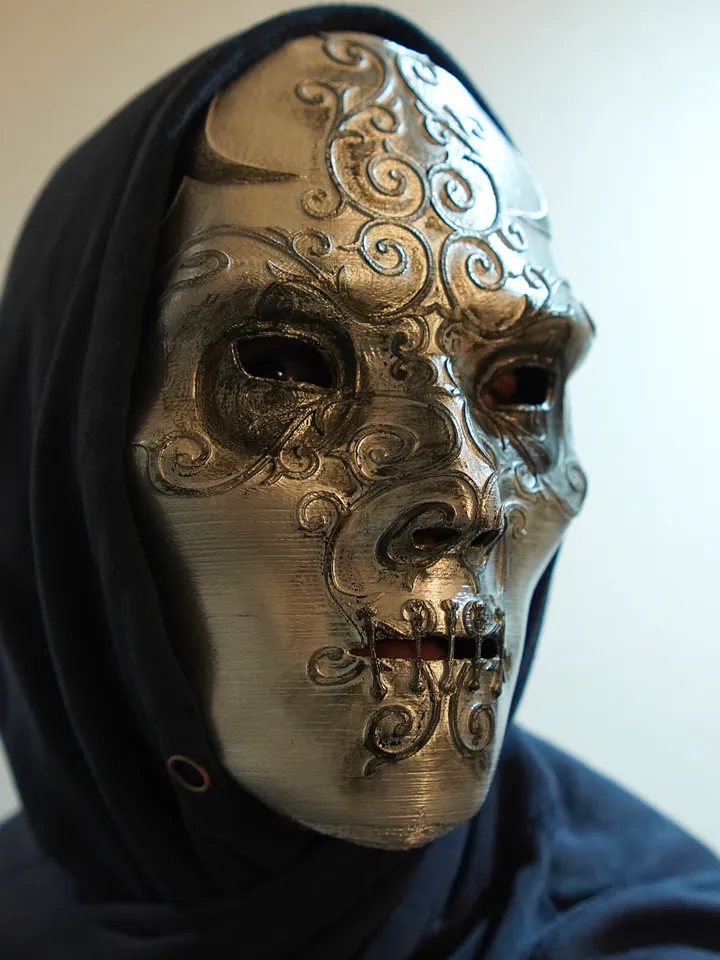 Death Eaters mask from Harry Potter Bellatrix Lestrange Death Eaters mask Harry Potter