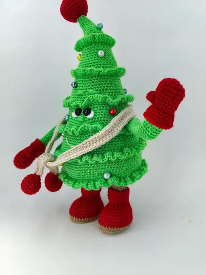 Christmas tree amigurumi