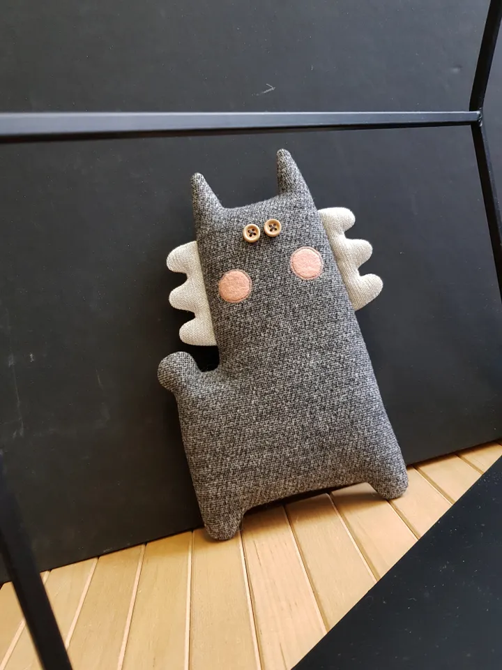Llama doll sewing pattern PDF, digital tutorial in English, stuffed animal sewing diy