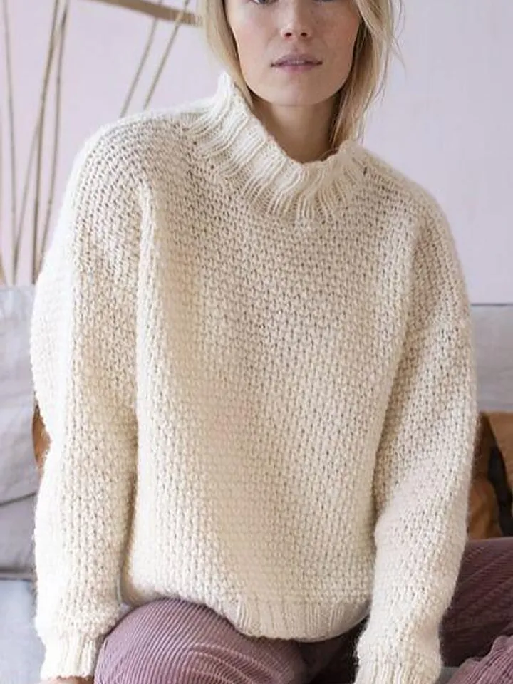 KNITTING Sweater Women/ knitting Sweater  Pattern , easy sweater, women sweaters