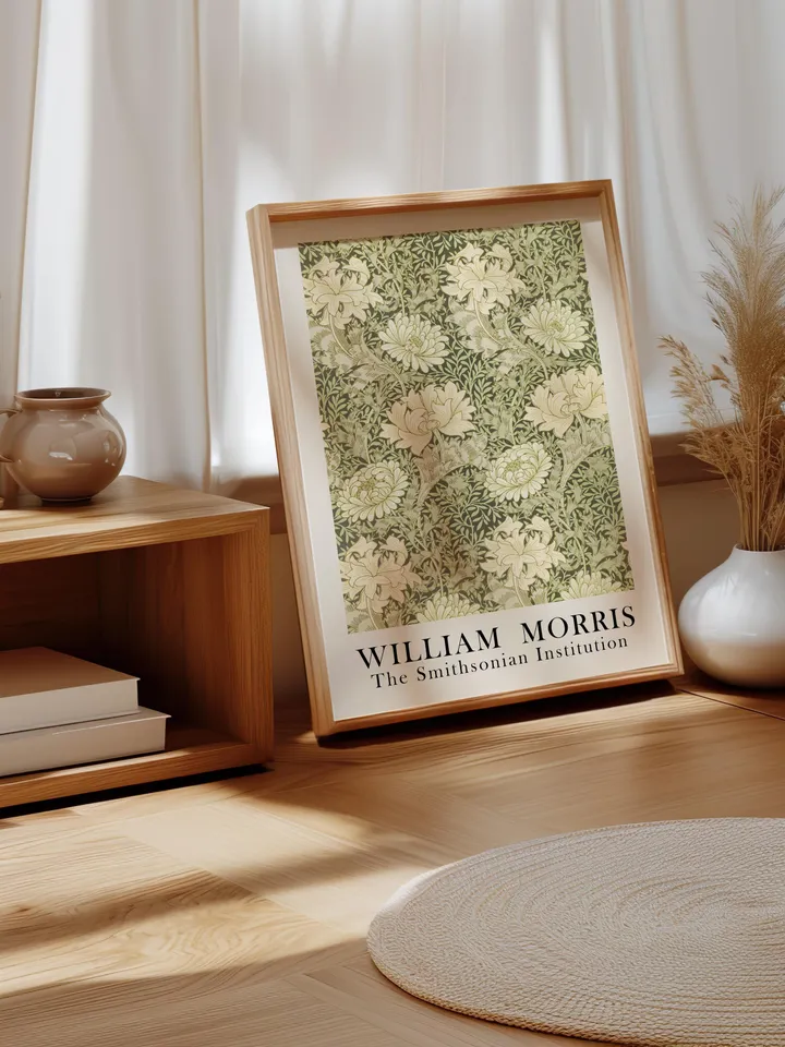 William Morris Wall Art, Vintage Botanical Print, Floral Poster Arts Decor, Digital Download, William Morris Print Digital Download 014