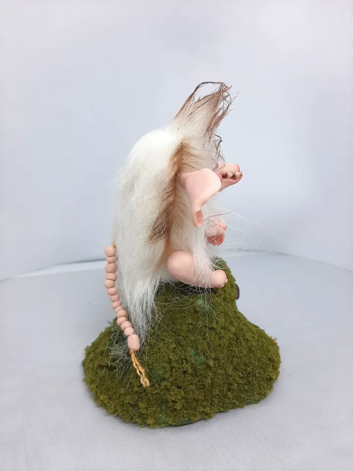 Opossum Elf Pickle handmade miniature art doll collectible ooak