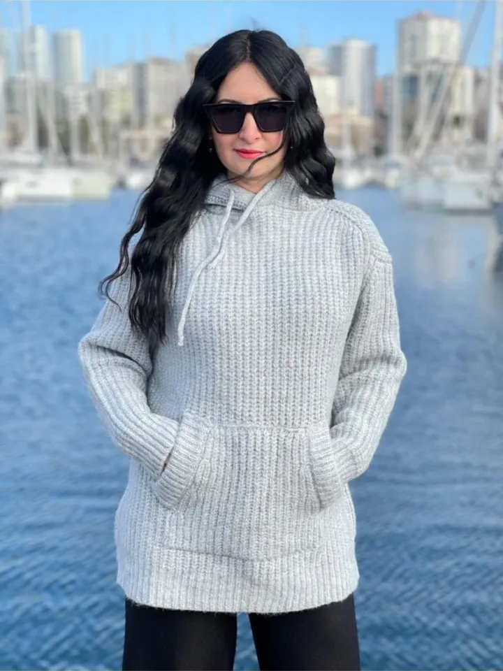 Sweater pattern, hoodie oversized, chunky sweater , women sweater patterns pdf