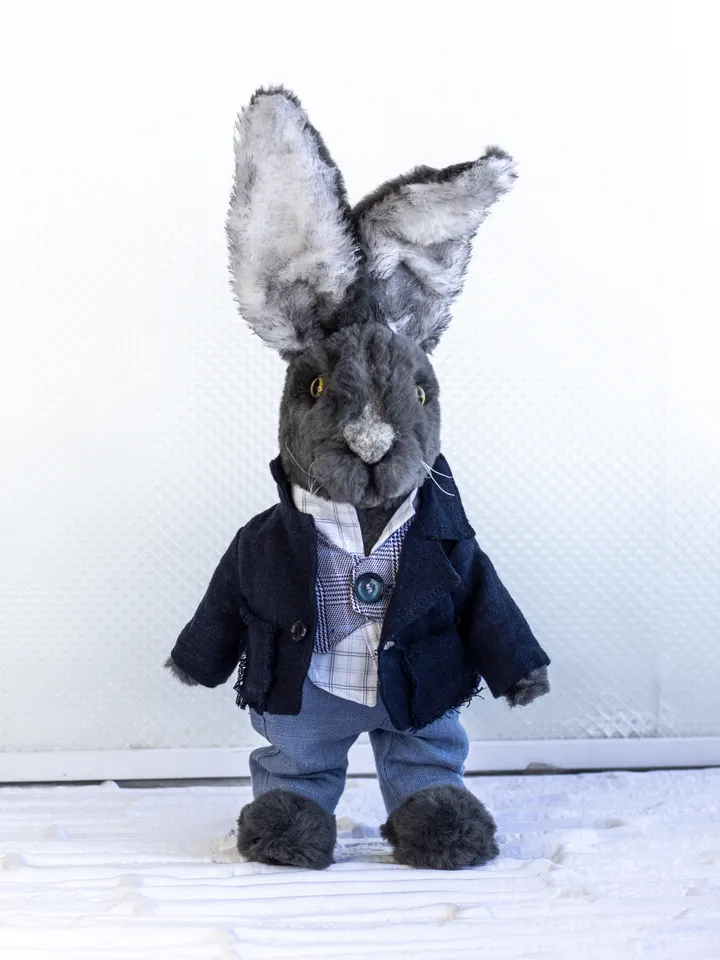 Rare Rabbit Toy: Limited Edition Handmade Collectible for Toy Collectors