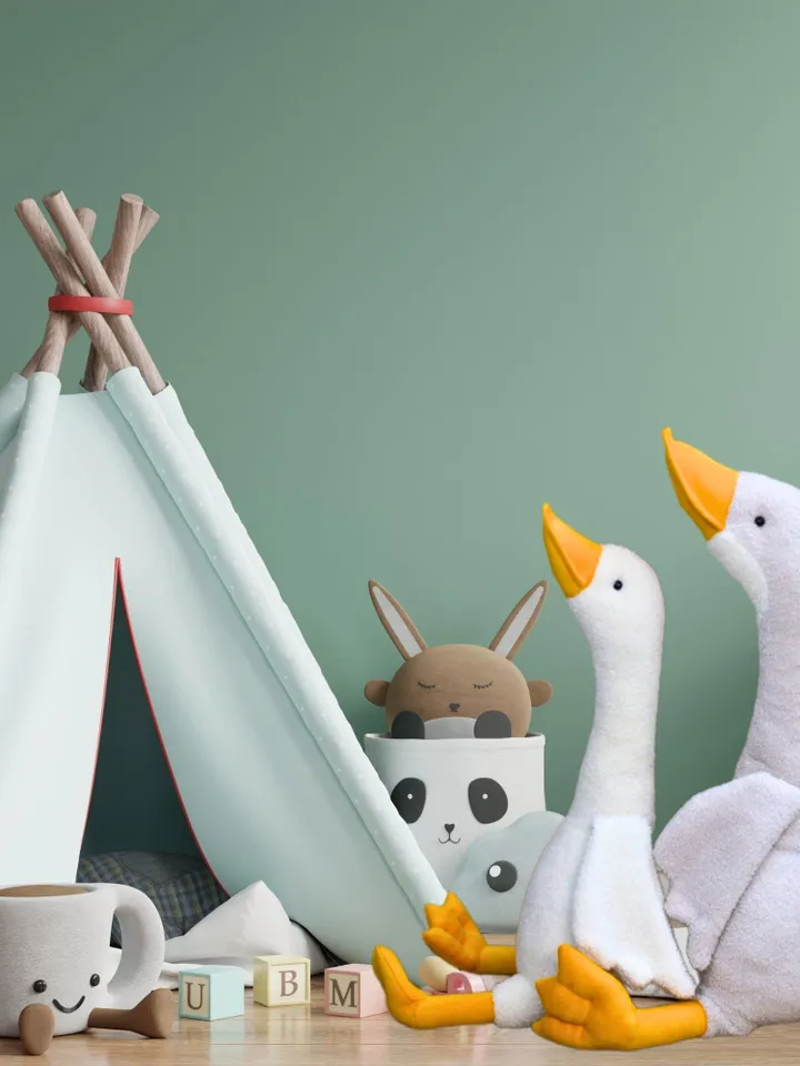 Goose Sewing Pattern PDF/ Make 2 Types of Big Geese for Hugs/Stuffed Animal Toys as a Birthday Gift/ Scandi-Style Nursery Decor