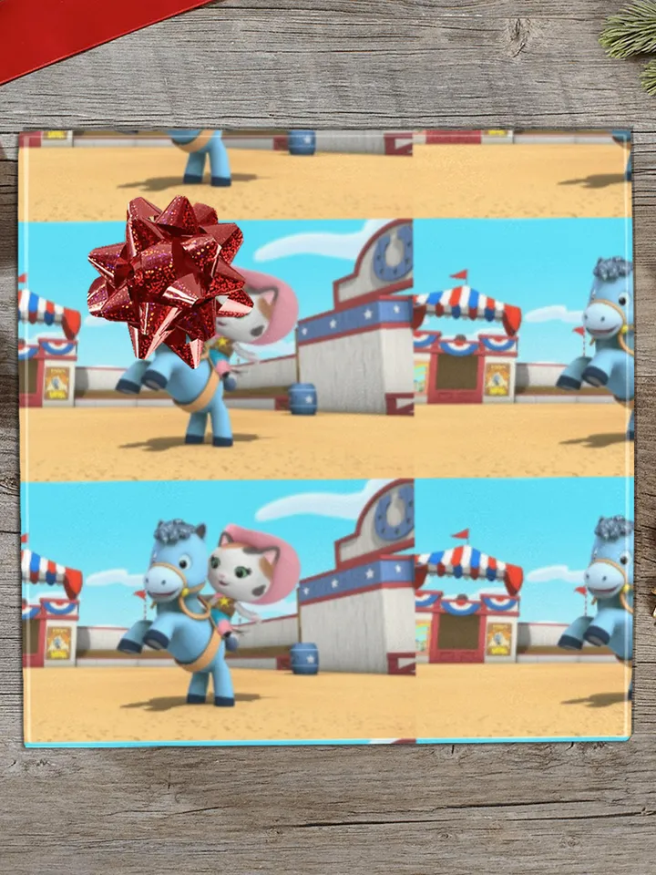 Sheriff Callie Wild West Cat Gift Wrapping Paper 30 00 Buy Online sheriff-callie-wild-west-cat-gift-wrapping-paper-30-00-buy-online