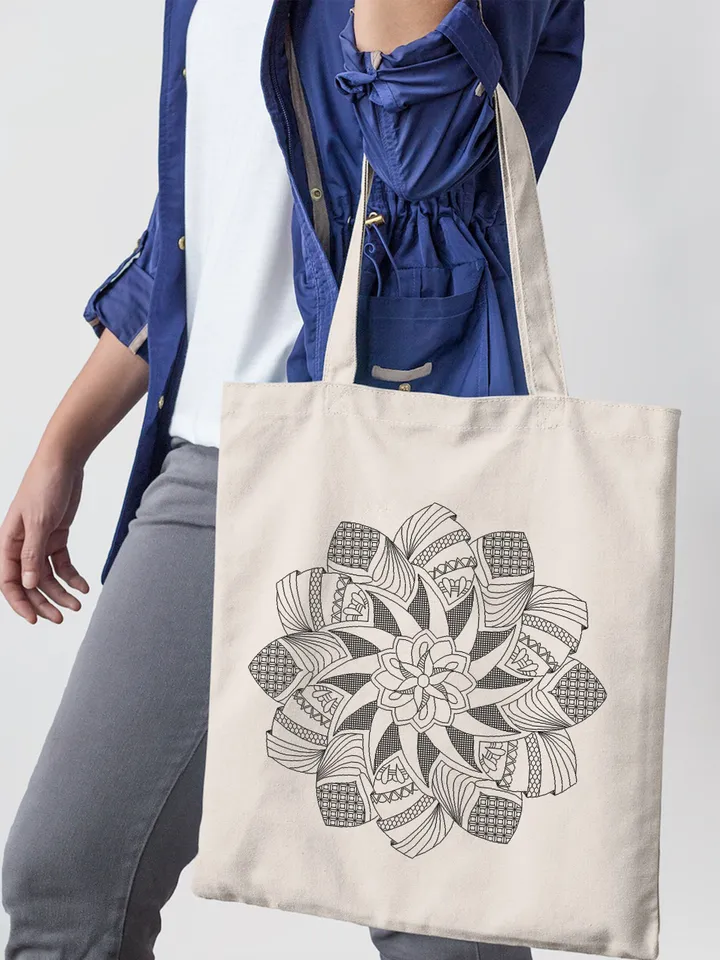Geometric mandala blackwork pattern PDF Blackwork mandala embroidery download PDF, Mandala cross stitch, Backstitch chart, Home decor #W11