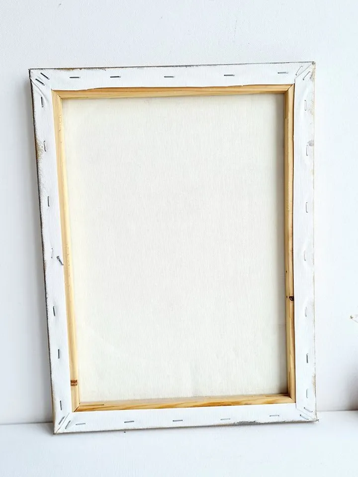 Handmade original wall painting Gold leaf painting on canvas 女人的脸在镜子里, 原创艺术, 肖像画