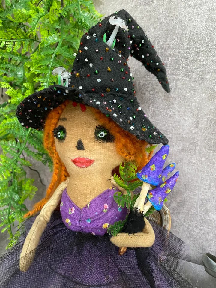 Halloween Witch doll handmade