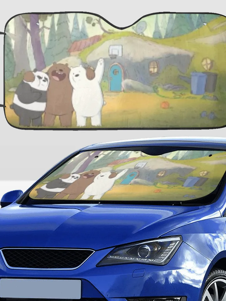 We Bare Bears Car SunShade