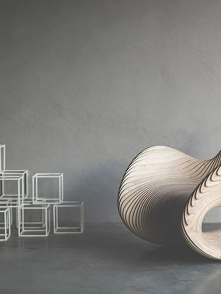 Digital Template Cnc Router Files Cnc Chair Files for Wood Laser Cut Pattern
