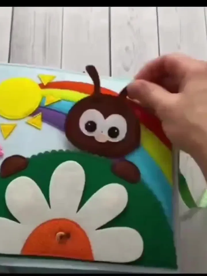 Insects Quiet book pattern PDF & Tutorial pages, Felt book pattern svg, Quiet book ideas, Sensory toys,  Pdf felt sewing pattern for toddler