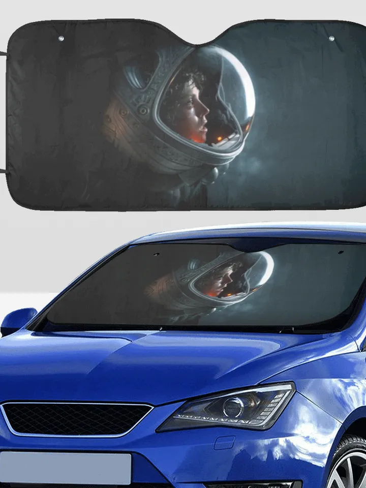 Alien Car SunShade