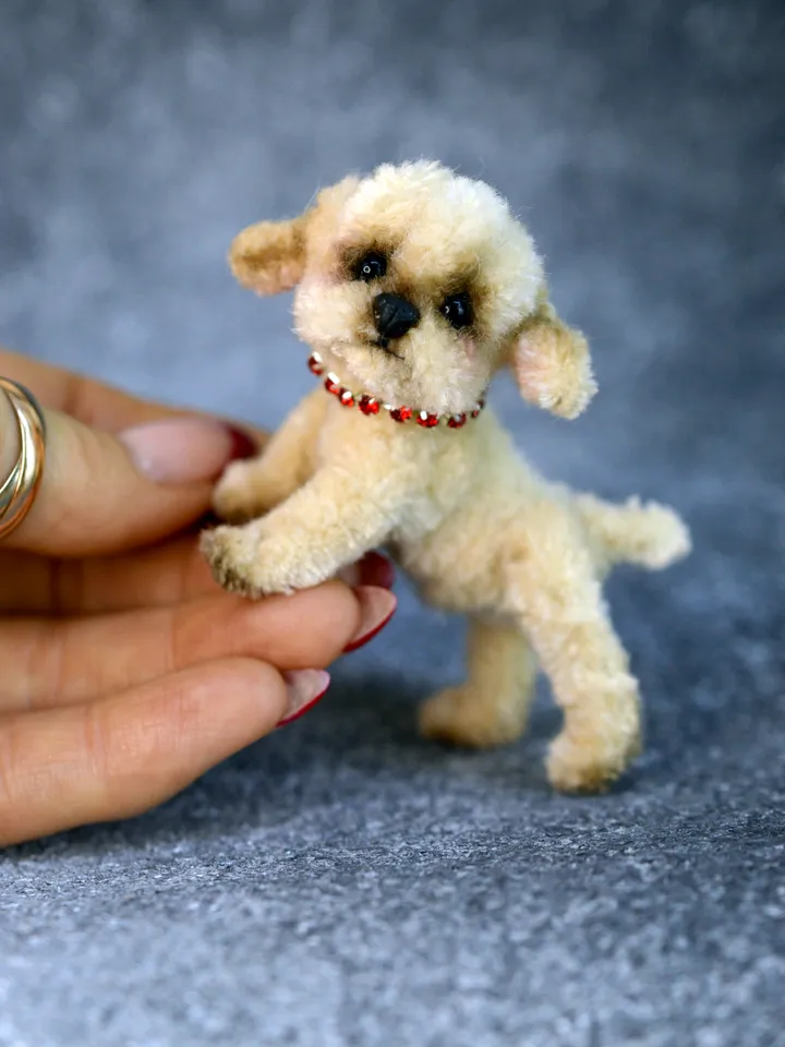 Video Tutorial make Miniature Pipe Cleaner Dogs and Puppies - Let's Make Puppy using Pipe Cleaners - Pipe Cleaner Puppy DIY