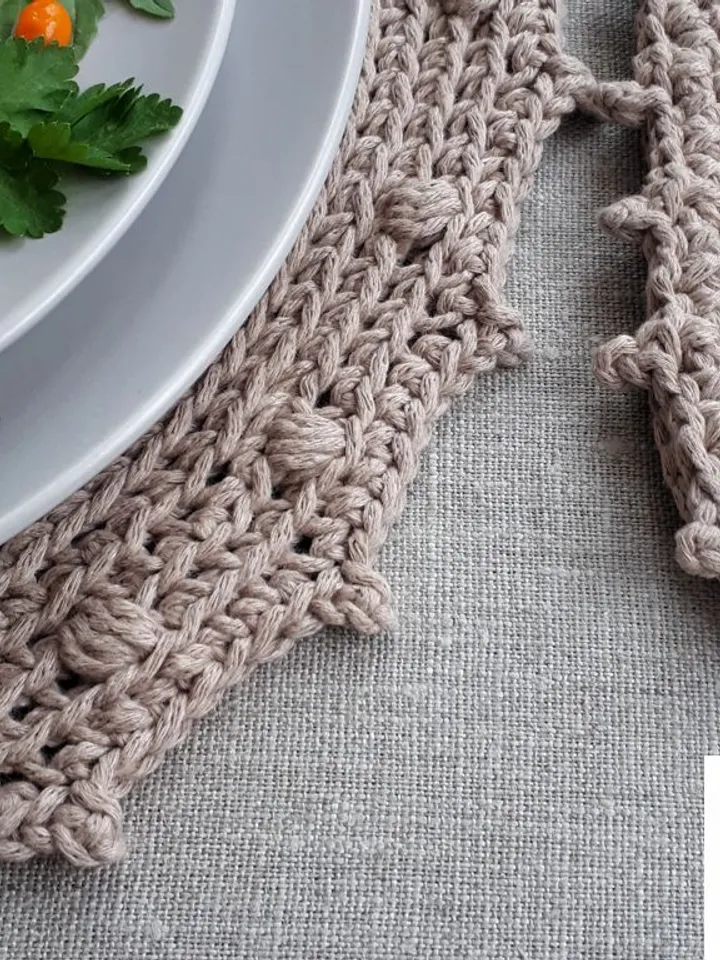 CROCHET PATTERN Cutlery holder pattern Kitchen set DIY tutorial Silverware pocket Pdf Cutlery pocket tutorial Easy Crochet Easter Patterns