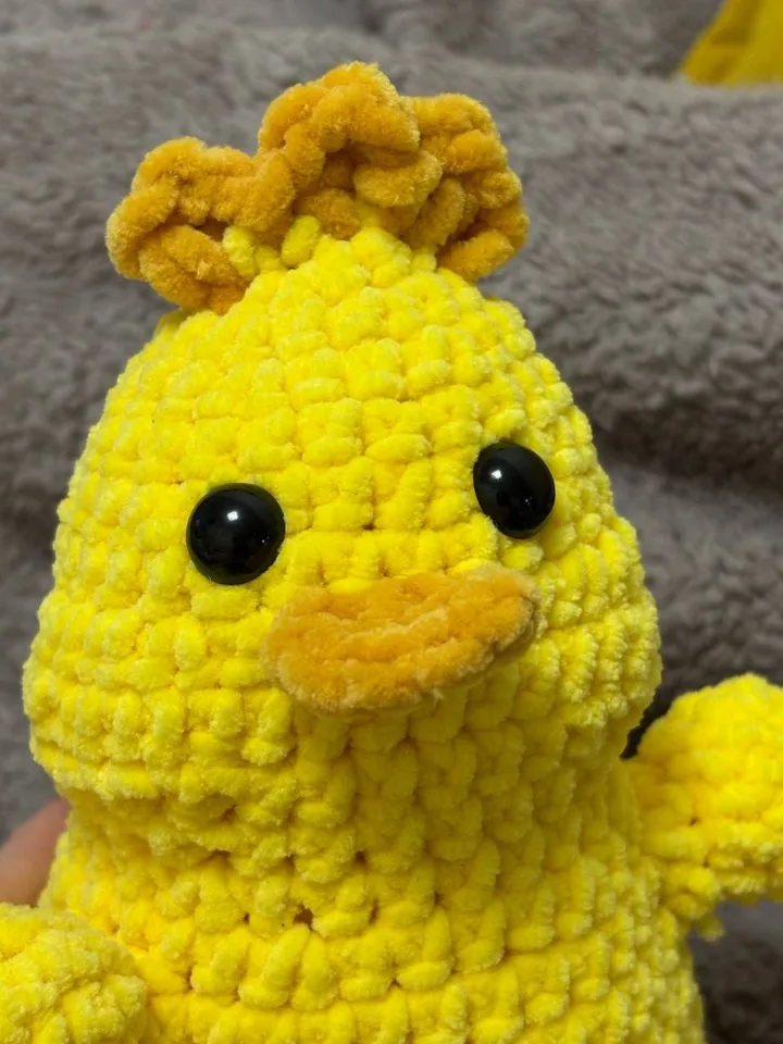 Handmade Crochet Chick Amigurumi