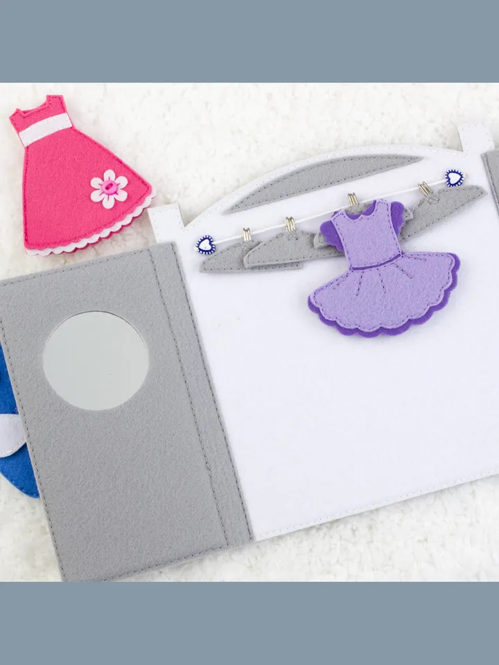 Felt Dolls Sewing Pattern