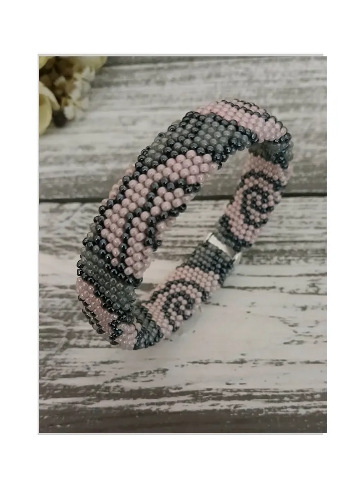 FREE PDF Bead Crochet Pattern , Pattern for Necklace and Bracelet bead crochet