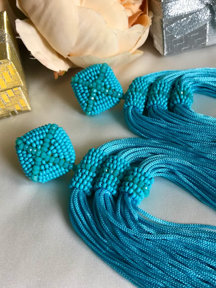 Dupio Tassel Earrings