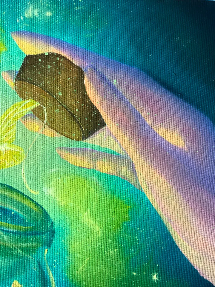 Butterfly painting Salvation artwork