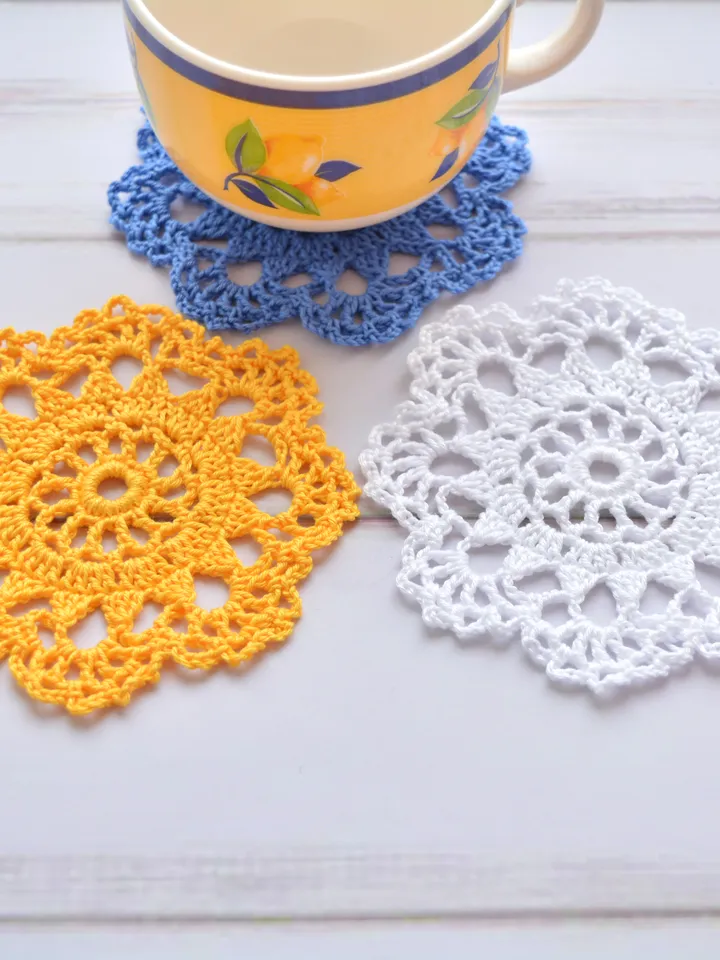 Crochet Coasters Pattern