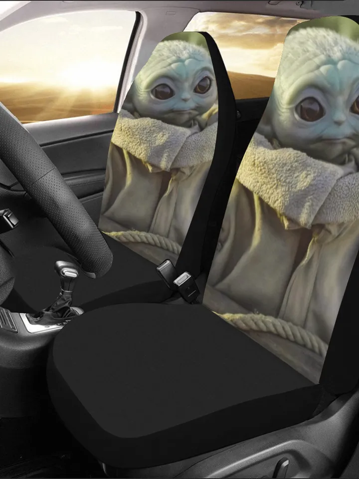 Baby Yoda Car Seat Covers Set of 2 Universal Size