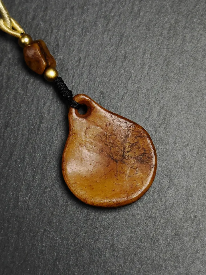 Authentic Mandala Kapala Pendant,Gandhanra Old Tibetan Buddhism Amulet,40mm × 32mm