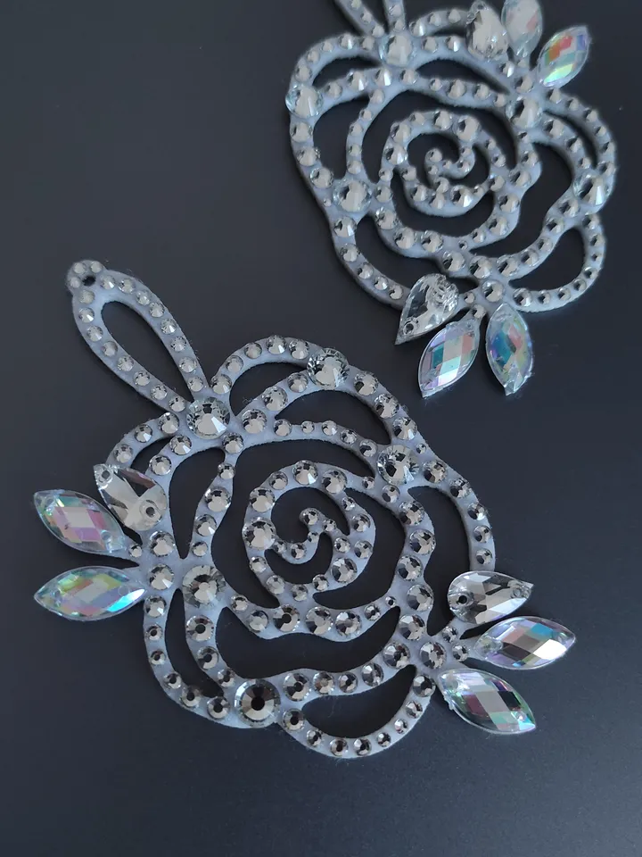Earrings for aesthetic gymnastics
