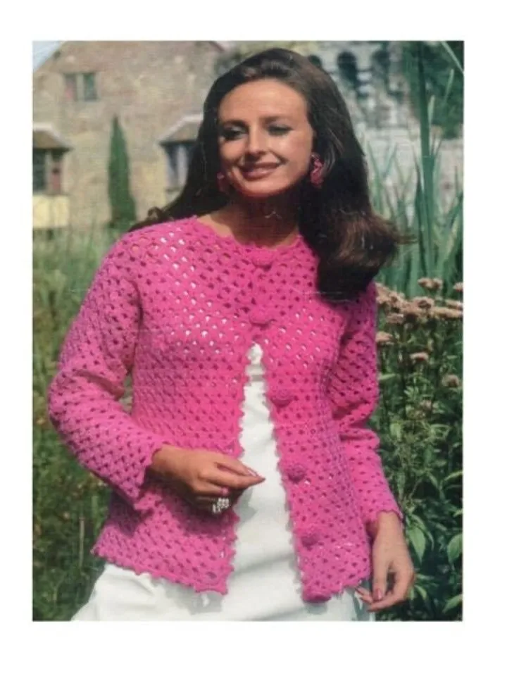 Cardigan crochet pattern, summer cardigan crochet pattern, women ladies cardigan pdf