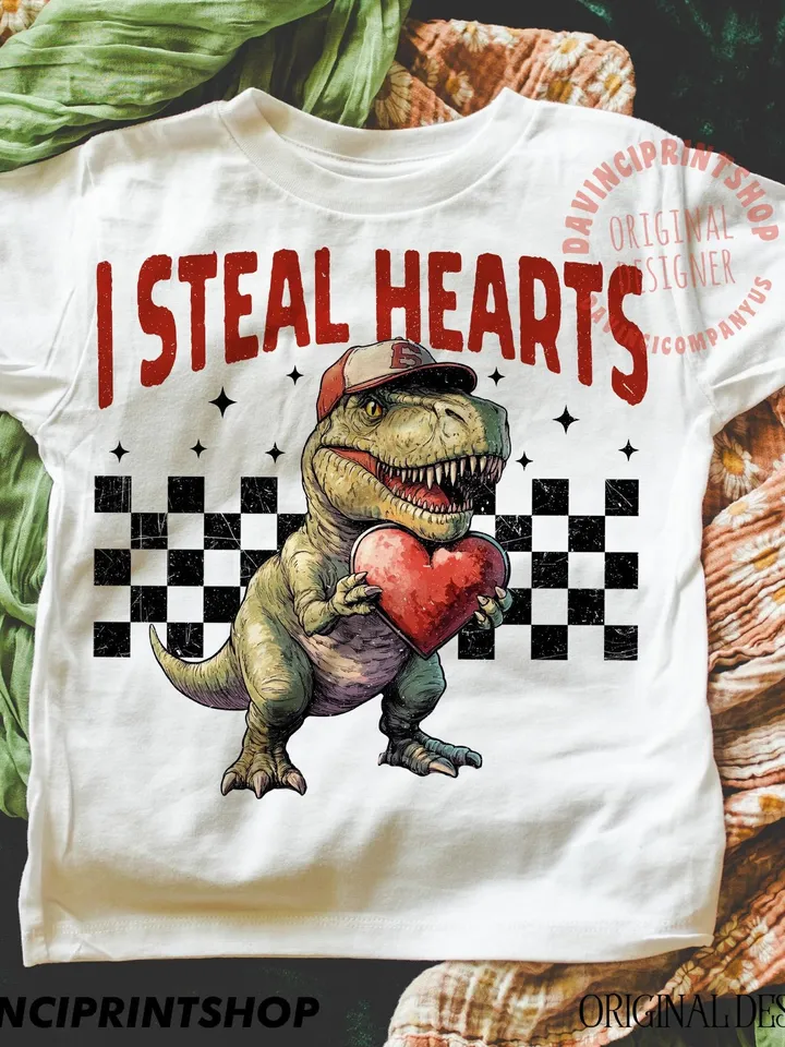 I Steal Hearts PNG, Valentines Day Png, Retro Valentine, Kids Valentine png, Boys Valentine png, Boy Sublimation, Valentines png, hearts png