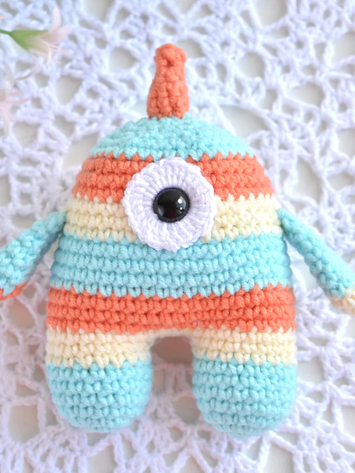 Monsters crochet pattern, Amigurumi crochet pattern PDF