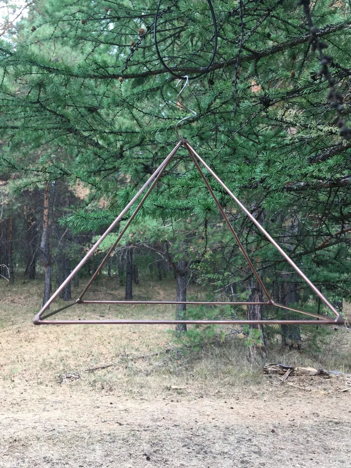 Copper pyramid healing, meditation copper pyramid , reiki healing tool