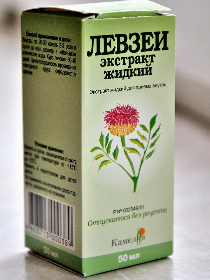Leuzei liquid extract, Maral root, 50ml