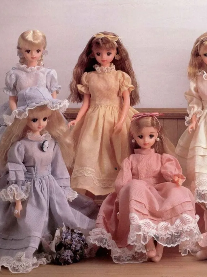 Clothes for Fashionable Dolls Japanese Magazine Sewing Pattern Wardrobe Clothes for Dolls Digital Download PDF