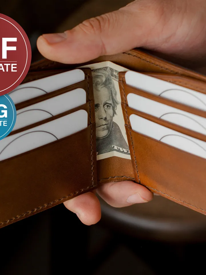 Leather Bifold Wallet PDF and SVG Pattern + Video Tutorial