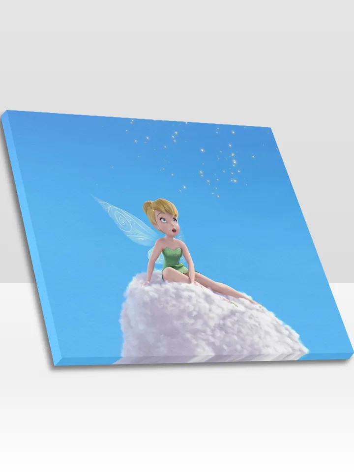 Tinker Bell Frame Canvas, Wall Art Home Decor
