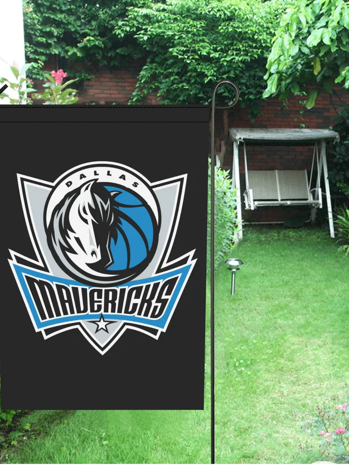 Mavericks Garden Flag (Two Sides Printing, without Flagpole)