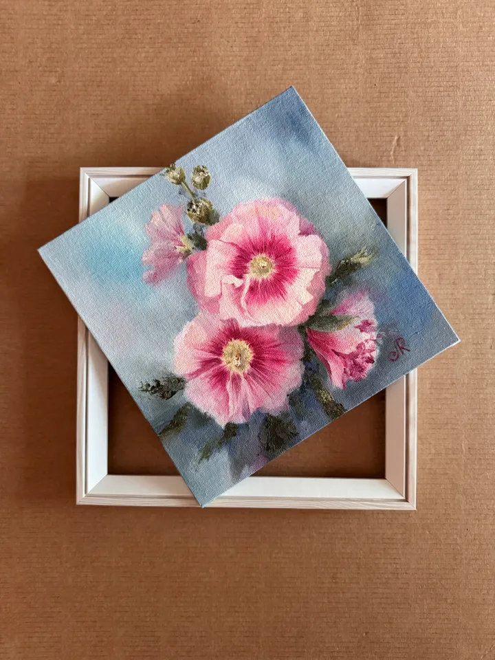 Flowers Original Painting Floral Oil Wall Art