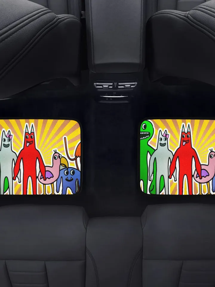 Garten of BanBan Back Car Floor Mats Set of 2