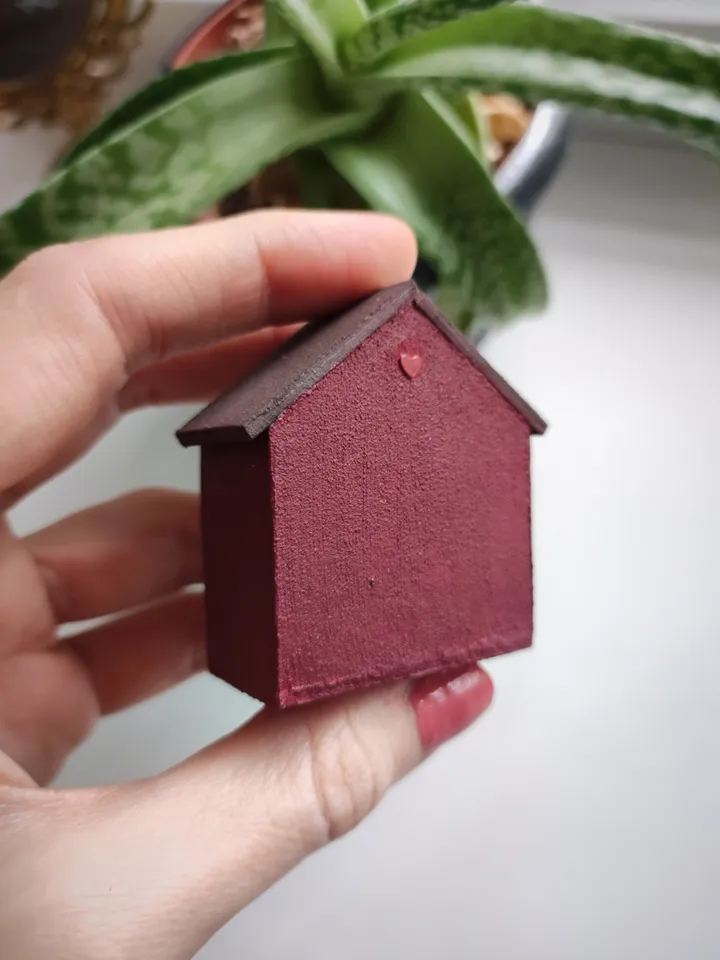 Micro Cabinet Miniature Doll House With Furniture scale 1/100