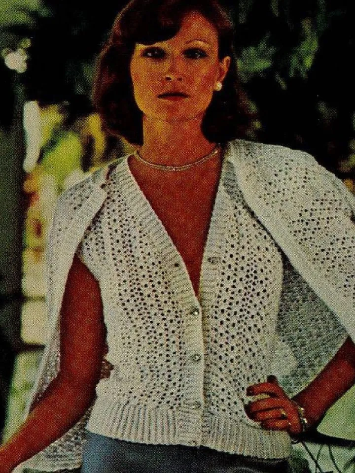 Vintage Crochet Pattern Lacy Twins Digital Download PDF
