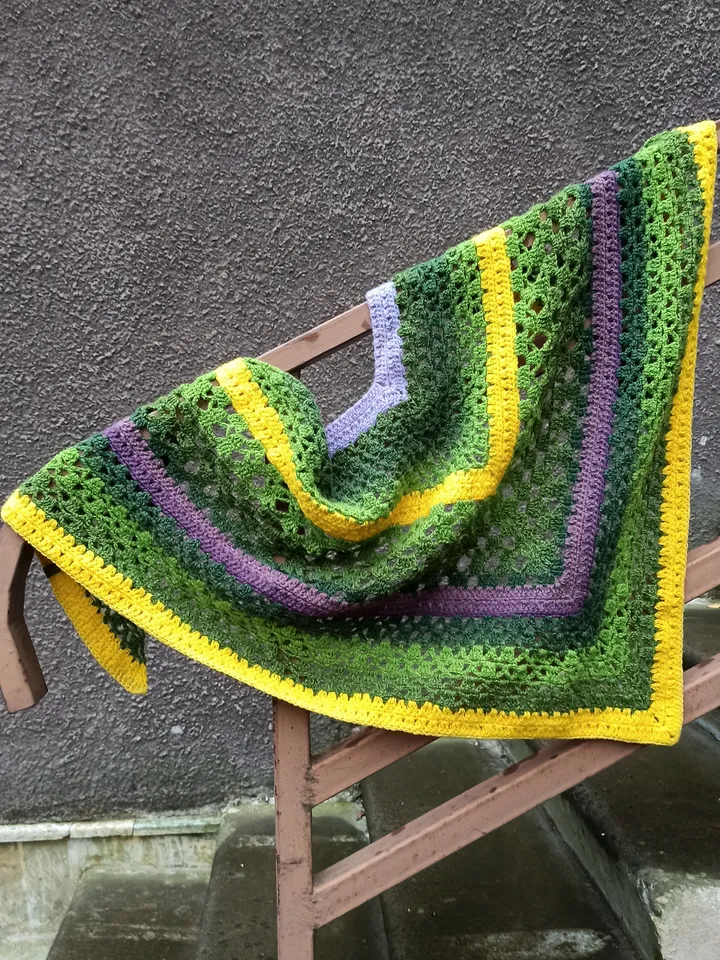 Crochet Pattern Shawl Ivan da Marya PDF