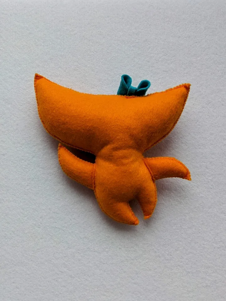 Endless alphabet Monsters Felt toys, Endless Numbers - Orange Abby Monster
