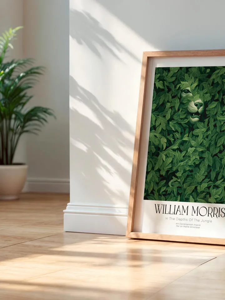 William Morris Wall Art, Vintage Botanical Print, Floral Poster Arts Decor, Digital Download, William Morris Print Digital Download AA4