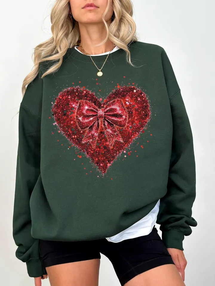 Valentine's day Heart Coquette bow Png, Retro Valentine Shirt Design, Valentine's Day Png, Valentine Love Png, valentine's day bow png