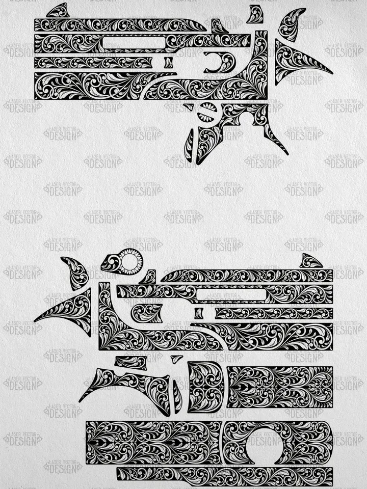 VECTOR DESIGN Derringer Rohm RG-15 Scrollwork