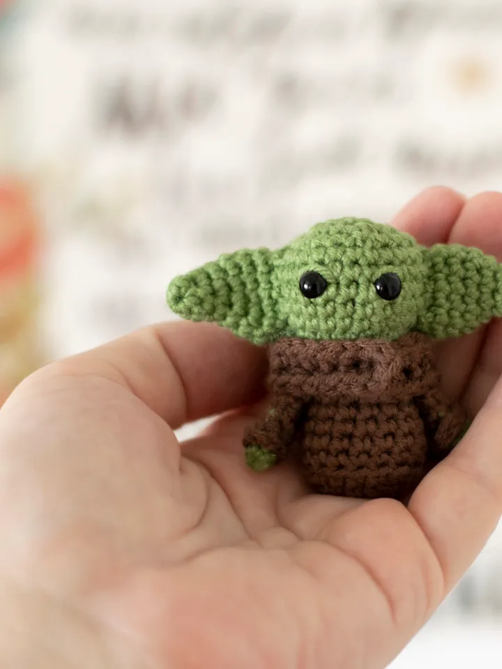 Baby Yoda car hanging accessory for Star Wars lover,  stuffed green alien, rear view mirror charm, Grogu toy car pendant